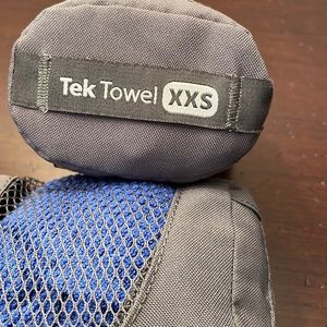 Tek towel XXS camping washcloth